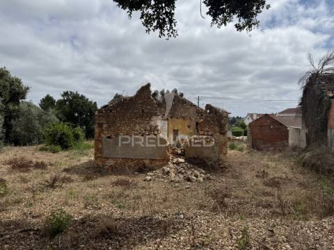 Terreno para venda com ruína e projeto aprovado em casal dos crespos - ourém