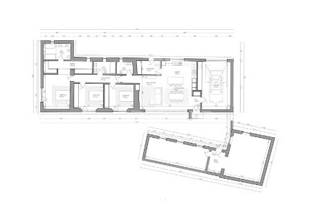 Terreno para venda com ruína e projeto aprovado em casal dos crespos - ourém