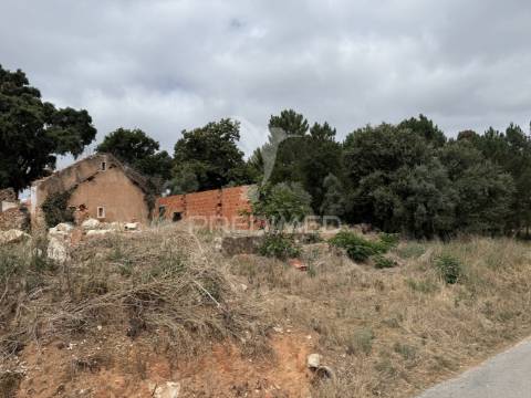 Terreno para venda com ruína e projeto aprovado em casal dos crespos - ourém