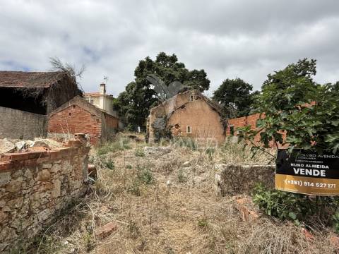 Terreno para venda com ruína e projeto aprovado em casal dos crespos - ourém