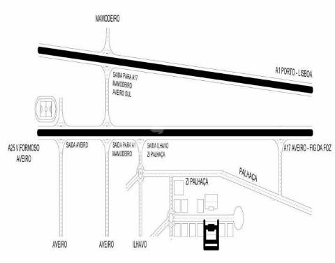 Armazéns/pavilhões - novos - zona industrial da palhaça