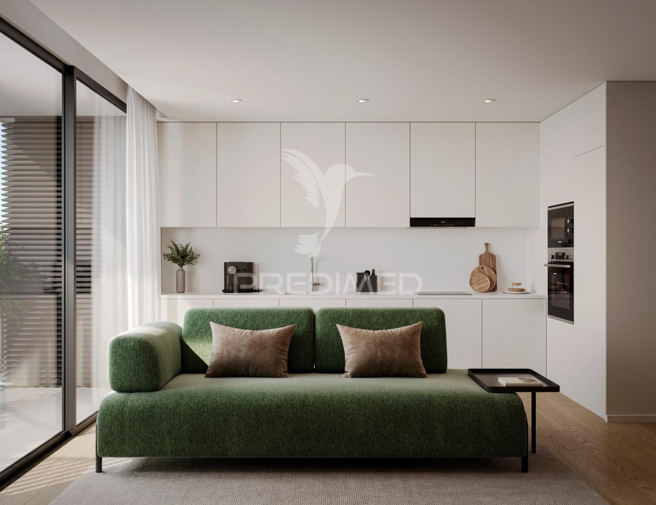 Apartamento t1+1 novo empreendimento, paranhos, porto