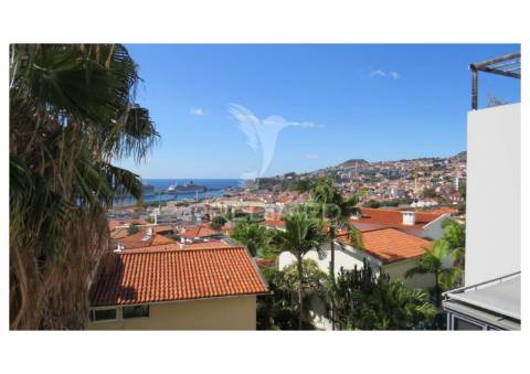 Vendo moradia e terreno 750m2 para recuperar no centro do funchal