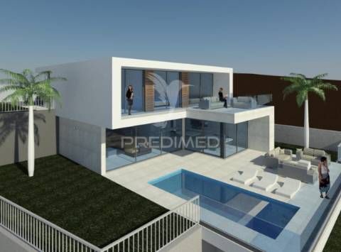 Terreno com projeto aprovado  moradia t3 com piscina "chave na mão"