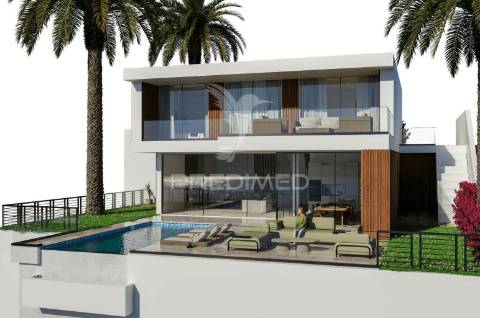 Terreno com projeto aprovado  moradia t3 com piscina "chave na mão"