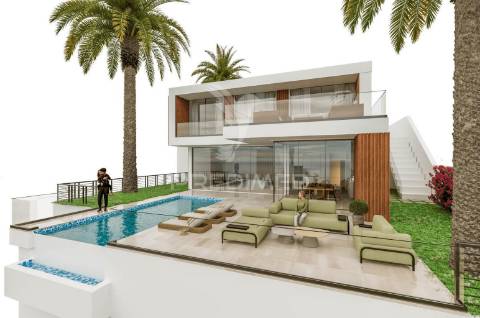 Terreno com projeto aprovado  moradia t3 com piscina "chave na mão"