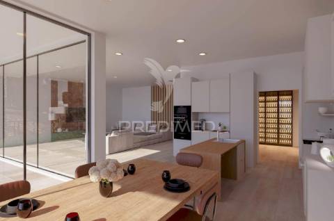 Terreno com projeto aprovado  moradia t3 com piscina "chave na mão"