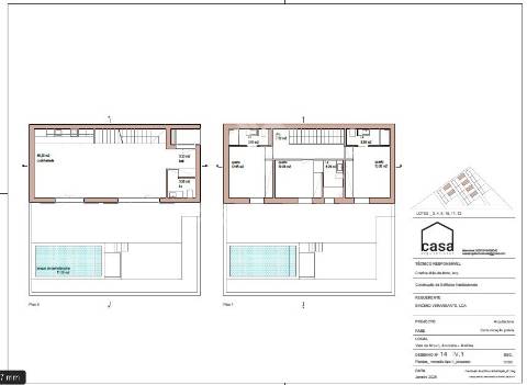 Projeto aprovado em melides - terreno