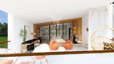 Quinta com fábrica de gin  e cerveja artesanal