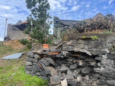 Moradia em pedra,com terreno (1.000m2) e 2 palheiros