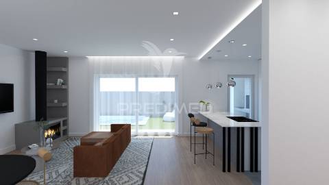 Moradia t3 fernão ferro com piscina