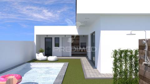 Moradia t3 fernão ferro com piscina