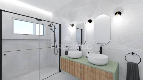 Moradia t3 fernão ferro com piscina