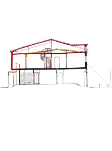 Casa 174m2 com garagem e 2 entradas centro histórico de lagos