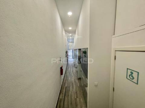 Espaço comercial com 121m2 no centro do carregado
