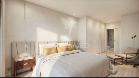 T 3 vista de mar e ria na praia da costa nova