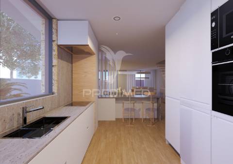 Elegante moradia contemporânea em início de construção, com 3 quartos e vistas sobre o mar!