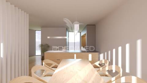 Elegante moradia contemporânea em início de construção, com 3 quartos e vistas sobre o mar!