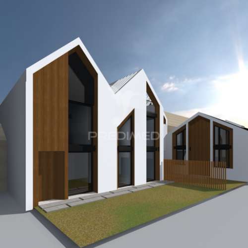Moradia com projeto aprovado p/ 5 apartamentos, em setúbal