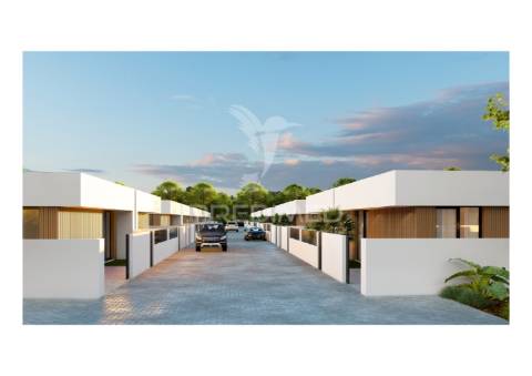 Moradia t4 térrea, com 2 suites e piscina no condomínio tower village