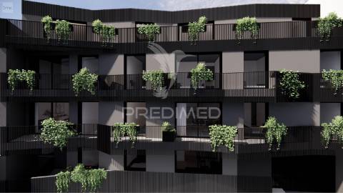 T1 leça de palmeira em contrução com terraço