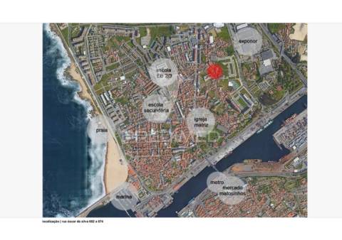 T1 leça de palmeira em contrução com terraço