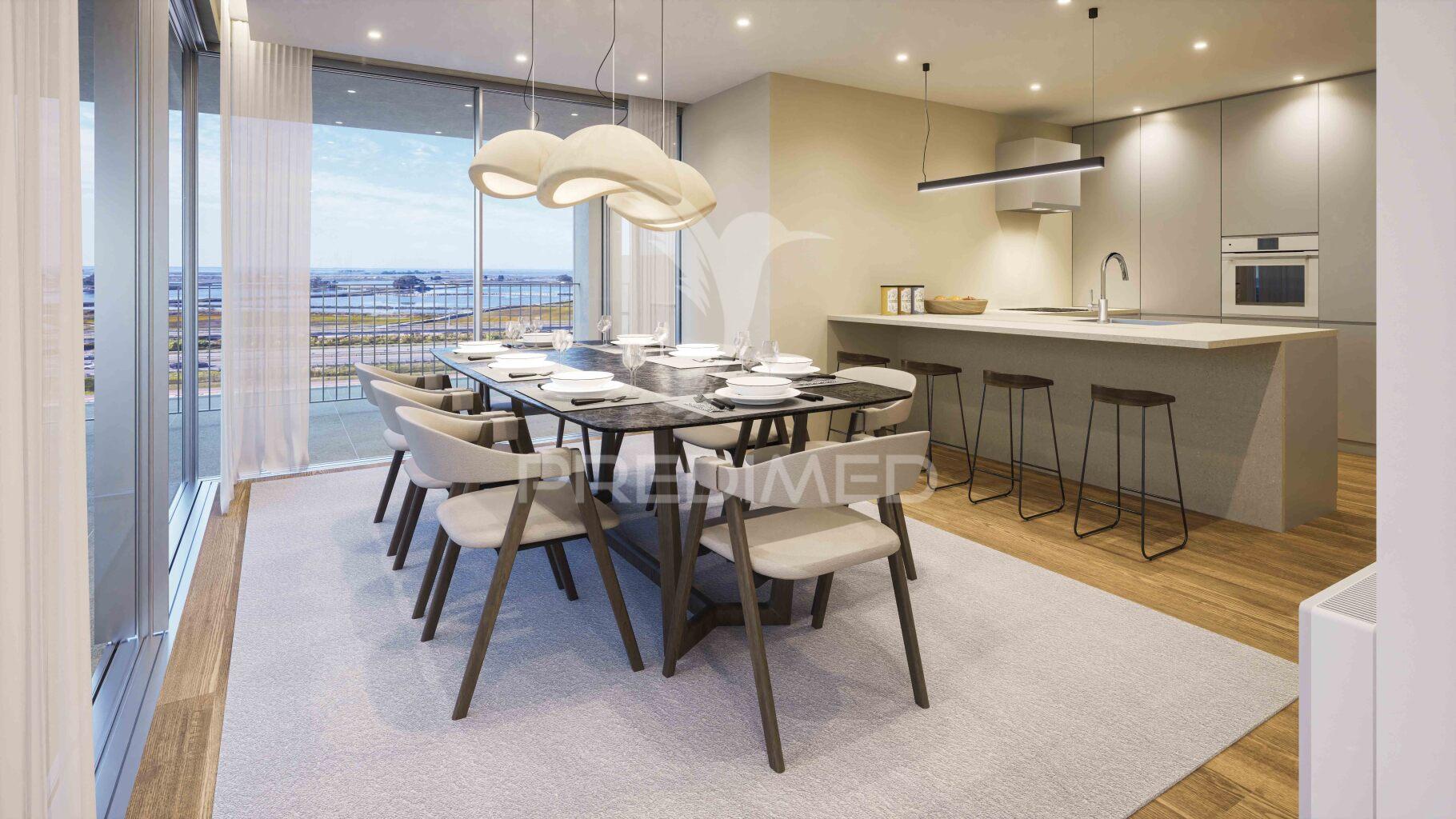 Apartamento t4– 3.º andar, barrocas, aveiro