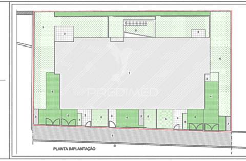 Terreno cidade da maia para construção 3 moradias