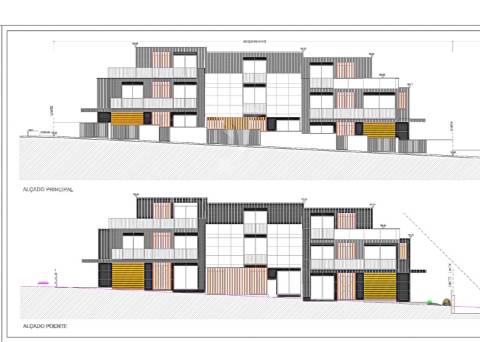 Terreno cidade da maia para construção 3 moradias