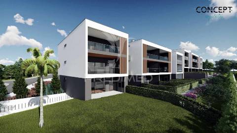 4 bedroom apartment (new - high quality) with swimming pool - olhos de água (albufeira)