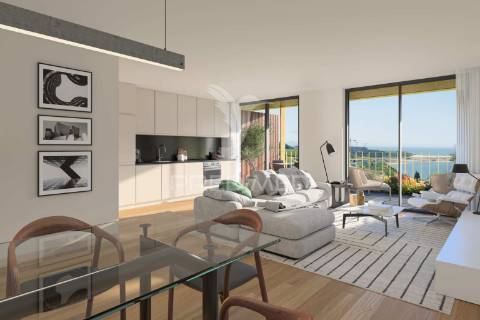 Apartamento t2, no edifício marina douro 1 em canidelo