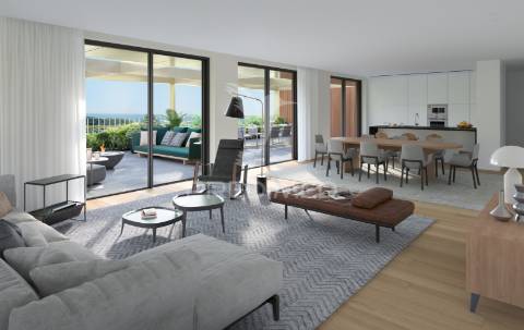 Apartamento t3, no edifício marina douro 1 em canidelo