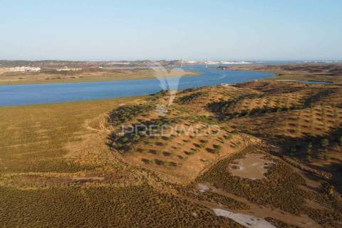 Terreno misto com vista do guadiana, 126ha, com ruína de 618m2
