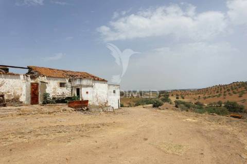 Terreno misto com vista do guadiana, 126ha, com ruína de 618m2