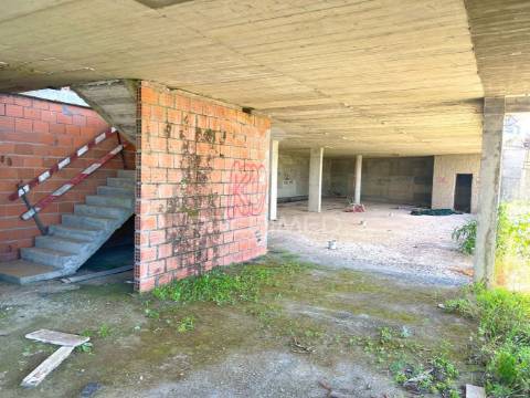 Moradia com vista mar em construção