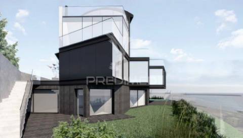 Moradia com vista mar em construção