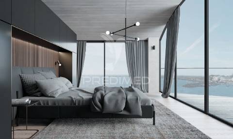 Moradia com vista mar em construção