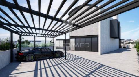 Moradia com vista mar em construção