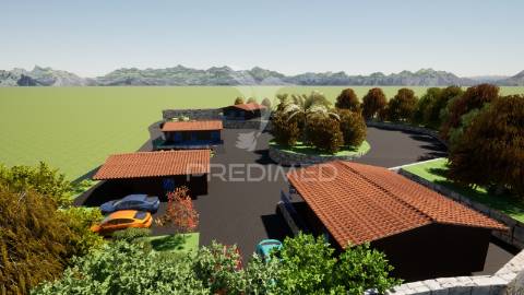 Duas moradias no empreendimento turístico no parque nacional da peneda-gerês