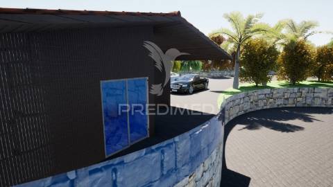 Duas moradias no empreendimento turístico no parque nacional da peneda-gerês