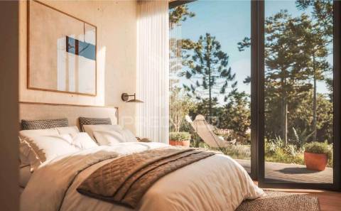 Moradia t3 nova, de madeira, junto à lagoa de óbidos