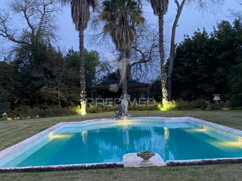 Palácio histórico com jardim botânico e instalações hípicas — elvas, portugal