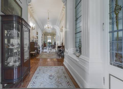 Palácio histórico com jardim botânico e instalações hípicas — elvas, portugal