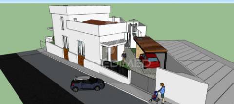 Lote com projeto de moradia em castro verde