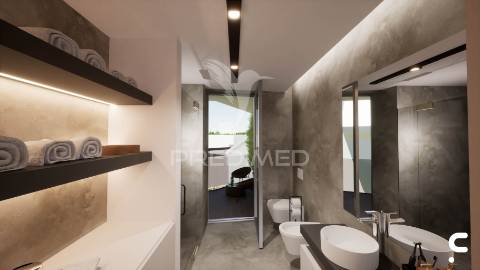 Moradia  em condominio fechado com piscina, junto  à praia