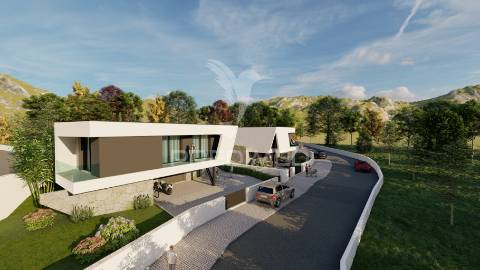 Moradia individual t3 nova - com piscina