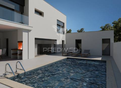 Moradia de luxo l com piscina — elegância e modernidade em cada detalhe
