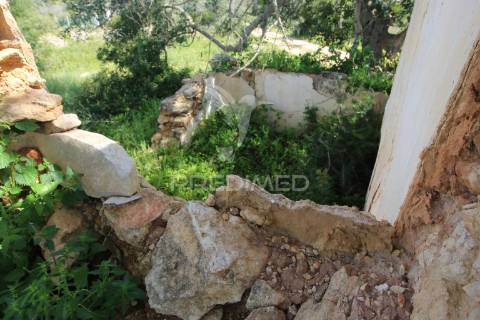 Terreno rústico c/ ruína geminada