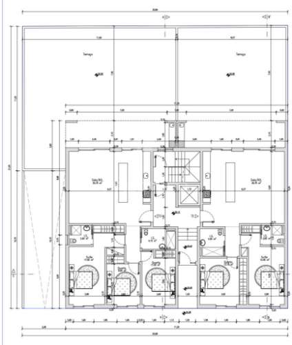 Apartamento t2 com terraço quinta da amizade