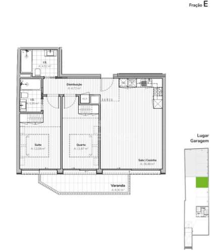 Conforto e estilo em vilar do paraíso – t2 com acabamentos de qualidade